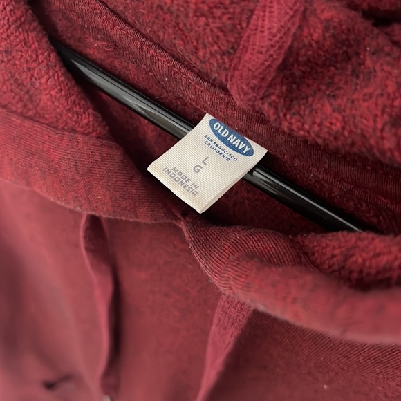 Old navy pullover hoodie with pocket size Large - Picture 3 of 5